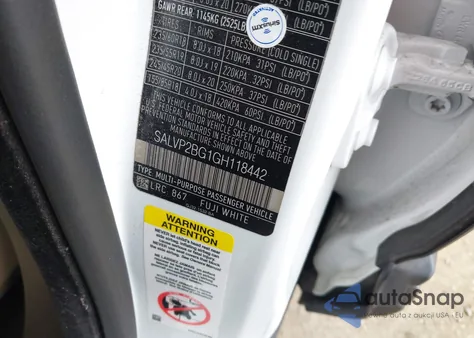 2016 Land Rover Range Rover Evoque Se/Se Premium from USA, damaged, VIN SALVP2BG1GH118442